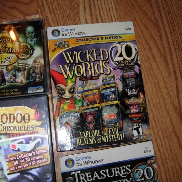 7 Hidden Objects PC Game Disc Lot - Picture 5 of 5